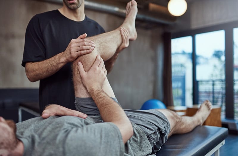 Physiotherapy treatment at UpHill Performance